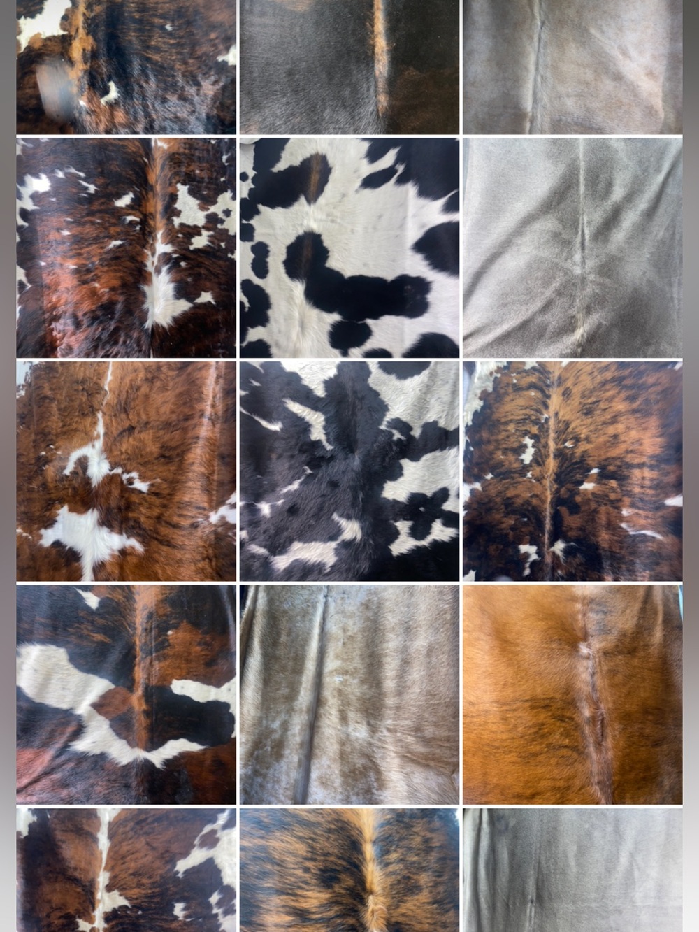 Real Cowhide rugs